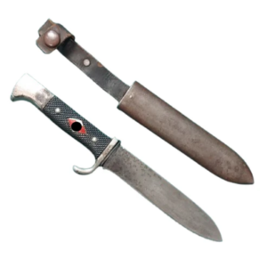 WW2 German HJ Hitler Youth Knife In Scabbard